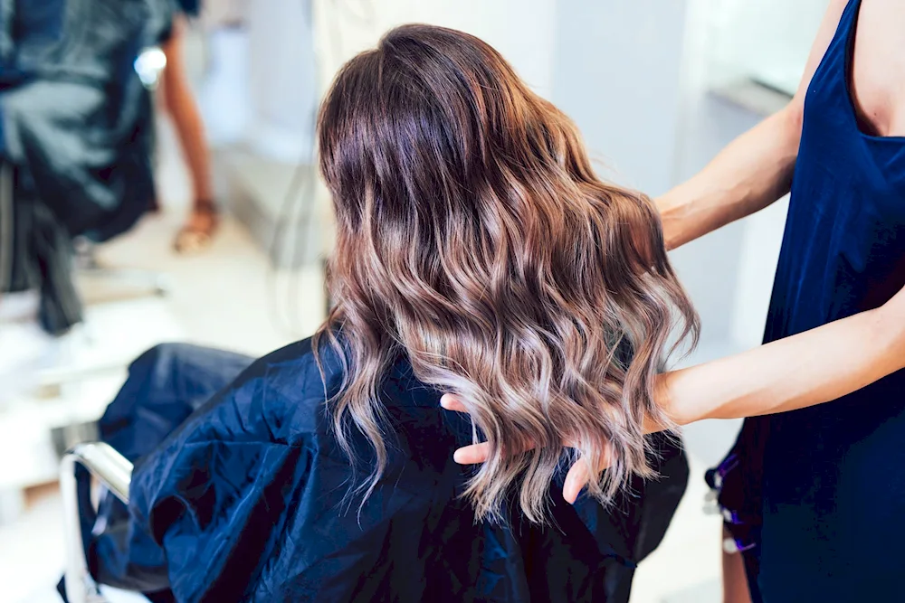 Toning hair