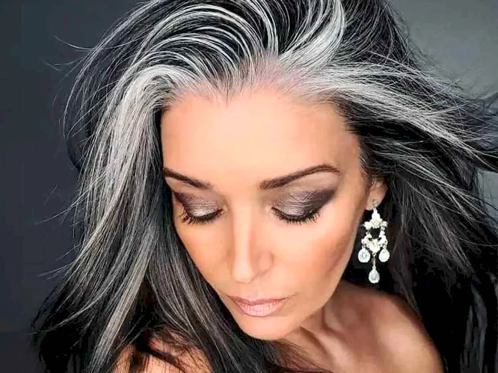 Toning grey hair