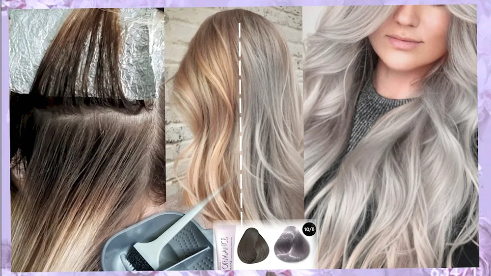 Apeel toned hair