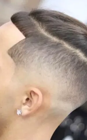Top knot undercut