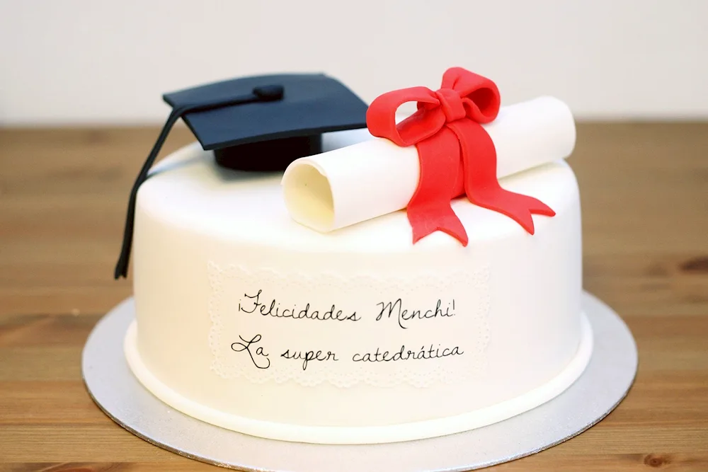 Graduation cake for a graduate