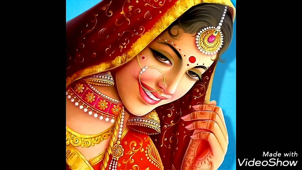 Traditional Indian painting