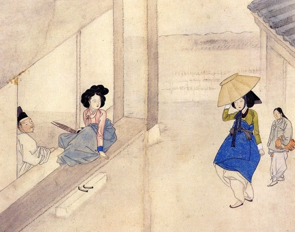 Traditional Korean Joseonghwa painting