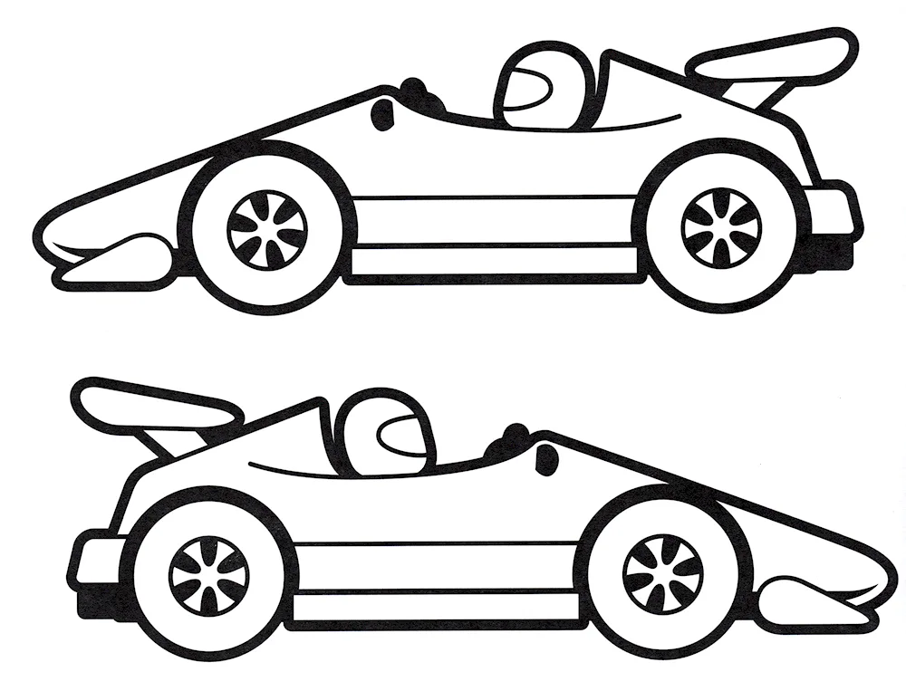 Car stencil for drawing