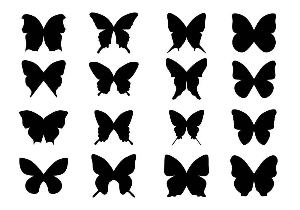 Butterfly stencils