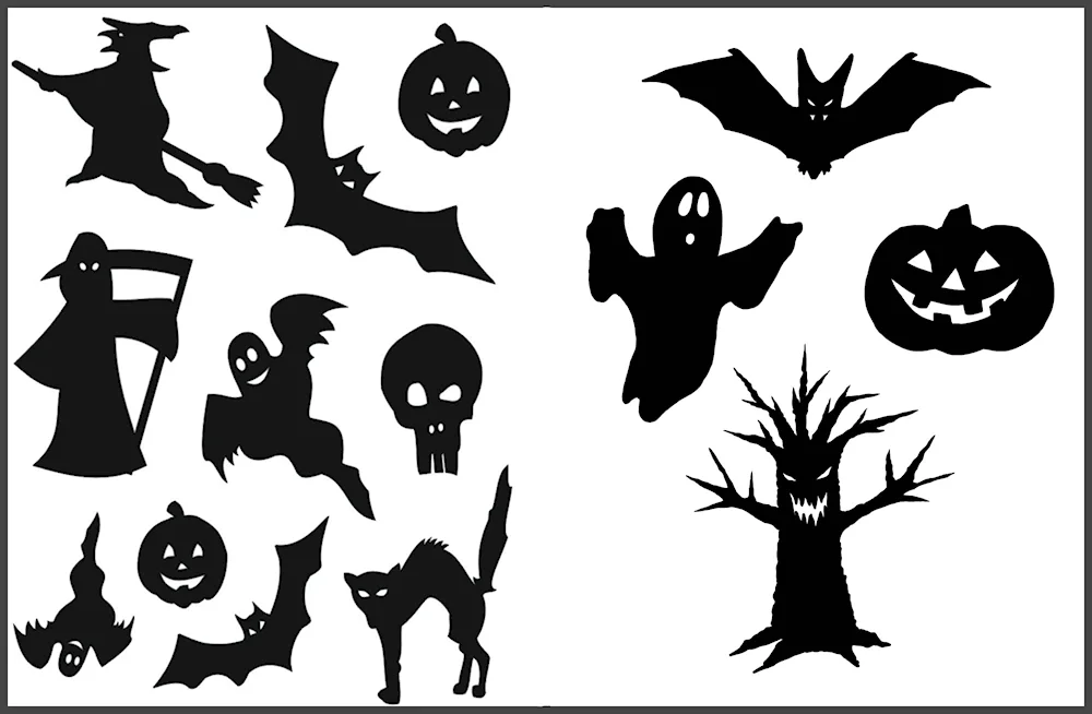 Halloween Stencils