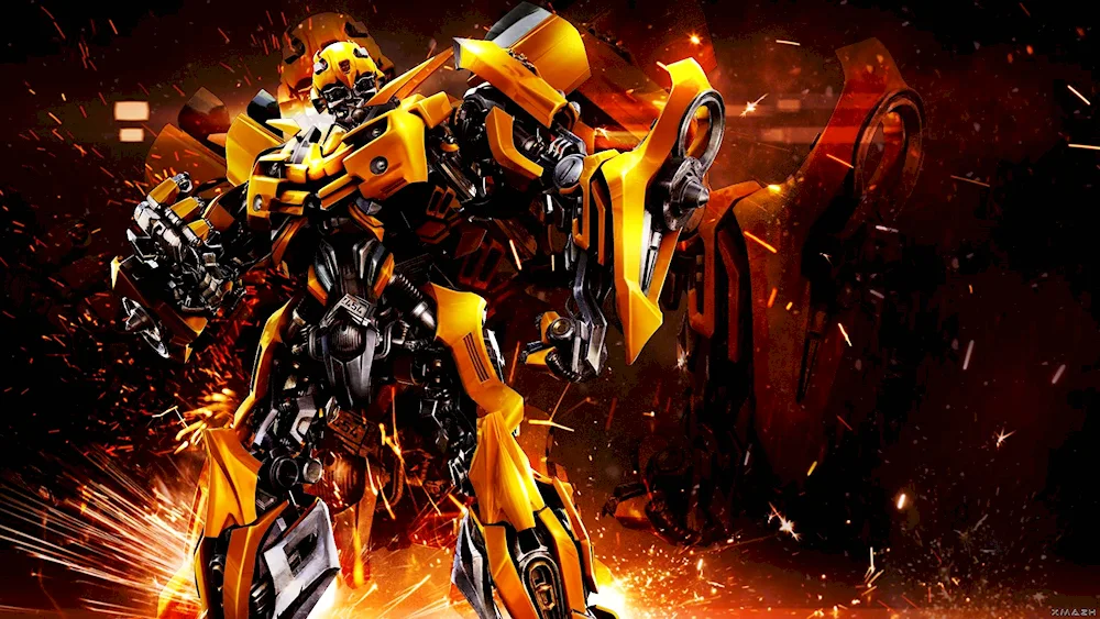 Optimus and Bumblebee