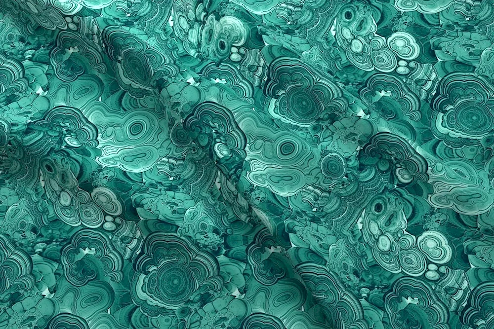 Small-patterned malachite