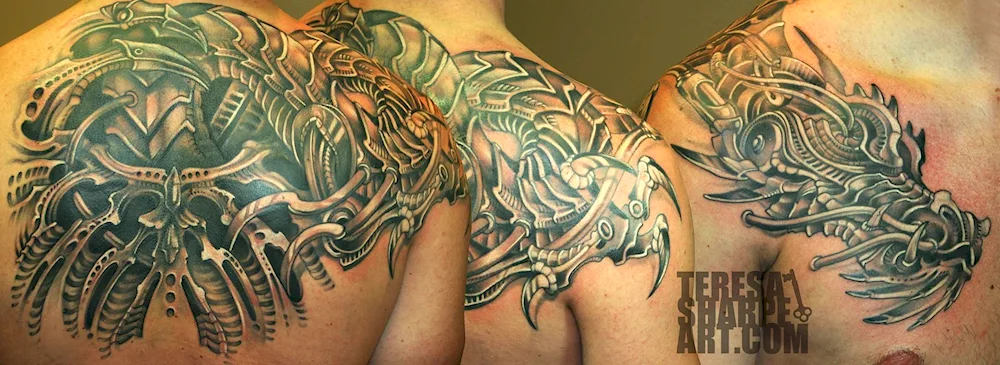 Tattoo trayble dragon