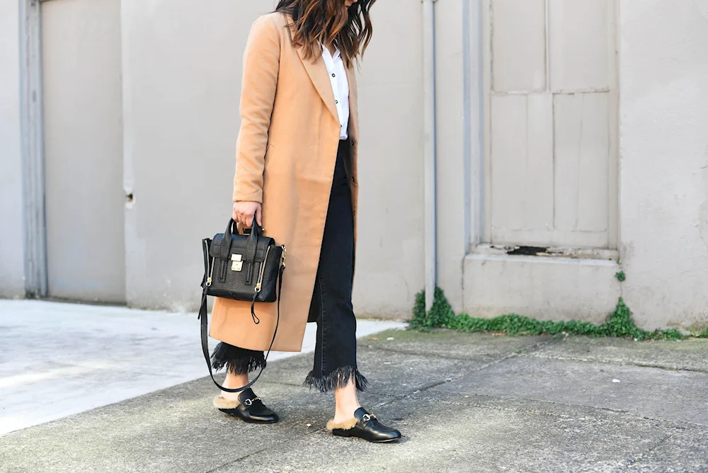 Trench and loafers