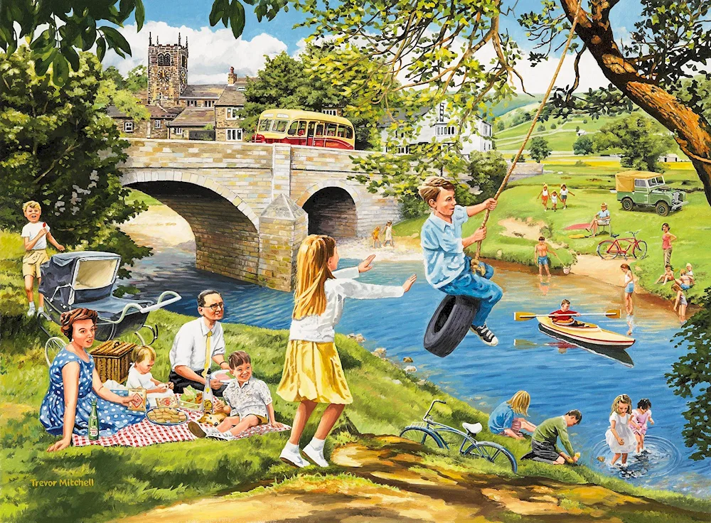 Trevor Mitchell paintings
