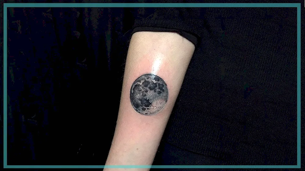 Triune Moon tattoo