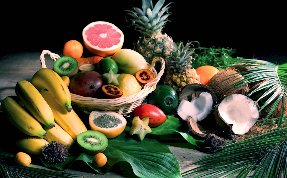 Kiwi and passion fruit