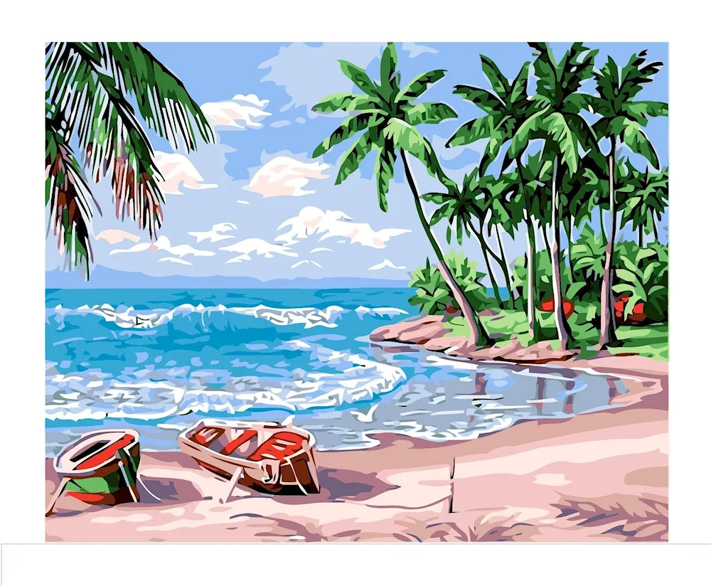 Painting the sea