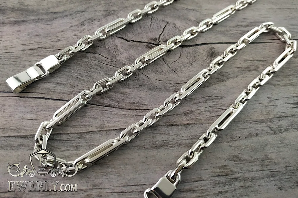 Baraka anchor chain silver