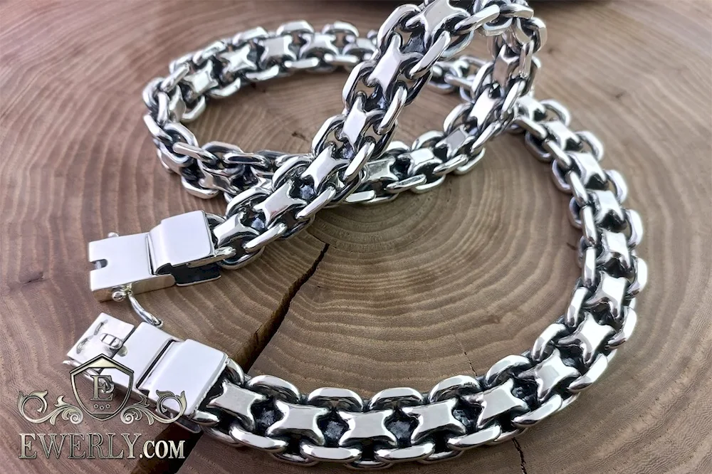 Python silver chain