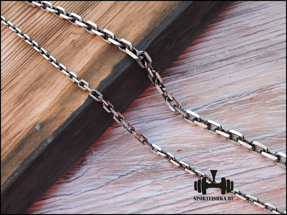 Anchor chain faceted Gold