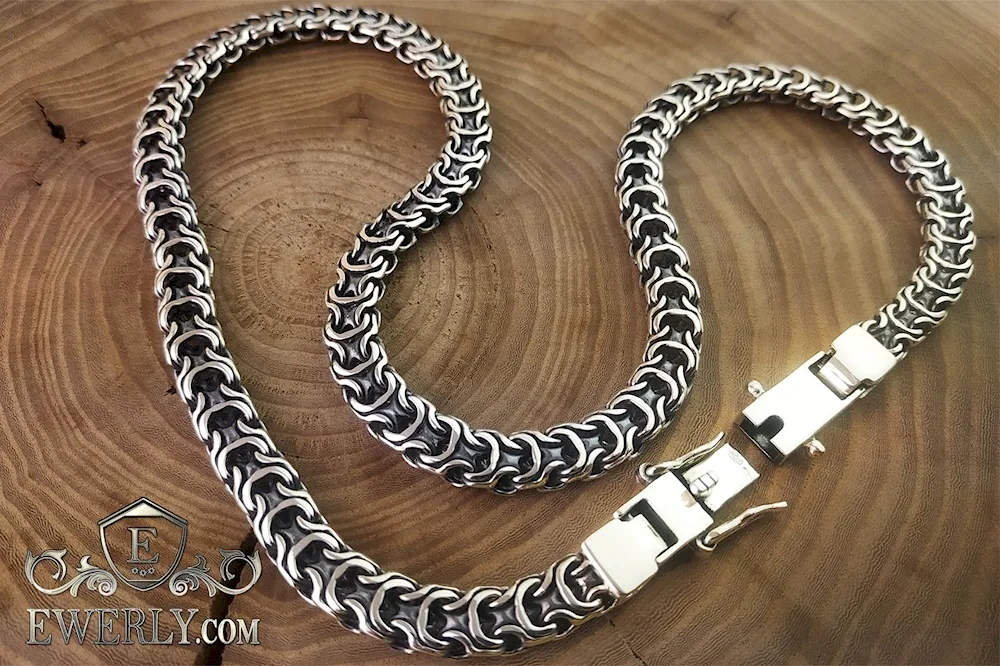 RAMZES chain blackened silver
