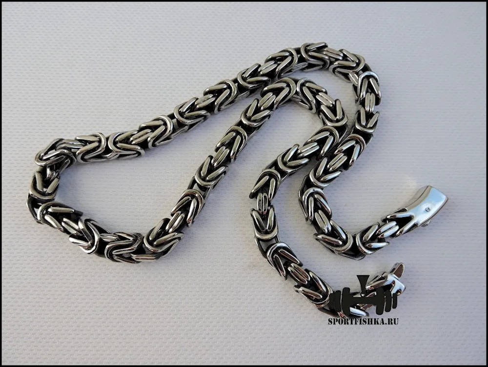 Fox tail silver chain 3mm