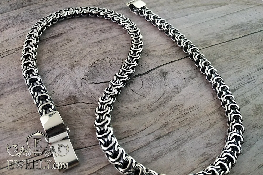 Silver chain RAMZES silver