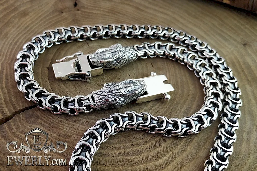 Silver chain RAMZES 200 grams