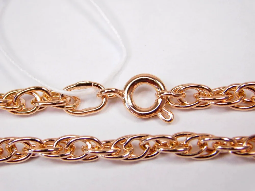 Bismarck Spike braiding Gold chain