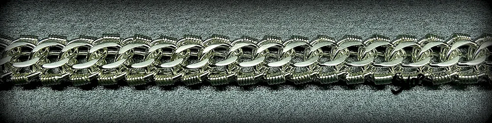 Caesar chain silver
