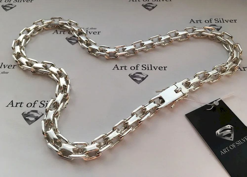 Gold Double Anchor Chain 100gm