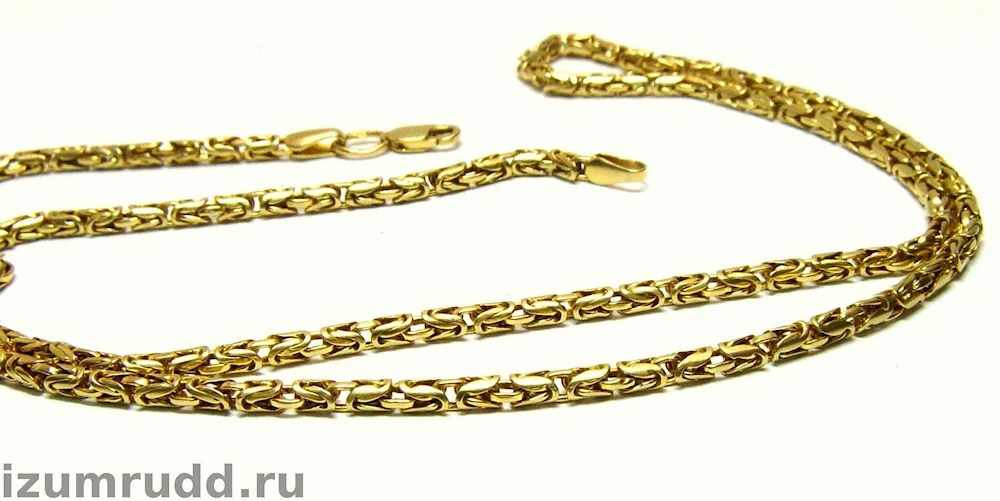 Fox Tail Chain Silver 63cv