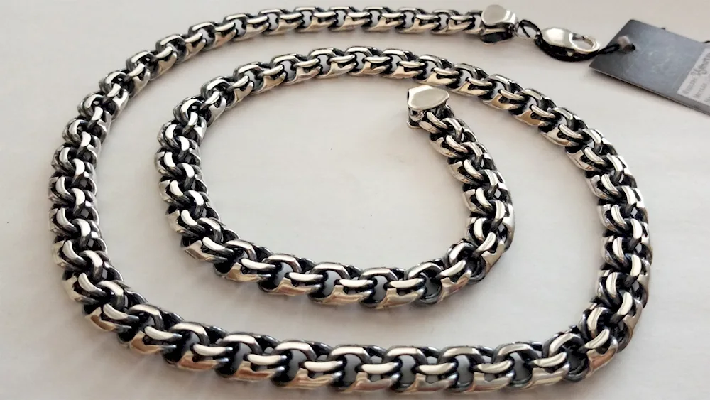 Anchor chain silver
