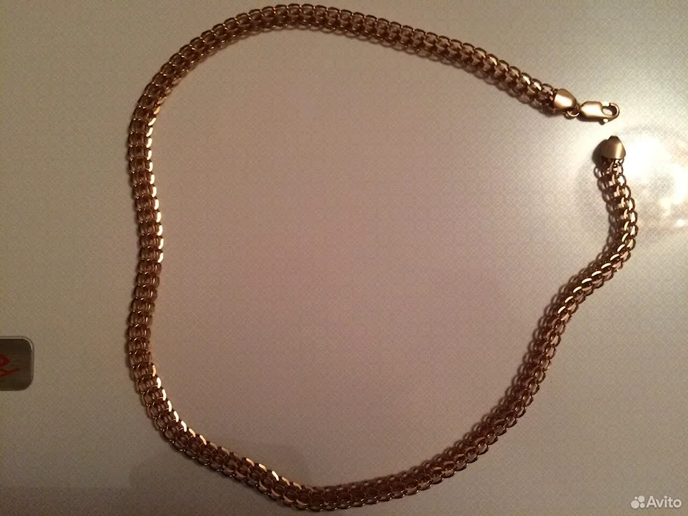 Italian python chain gold Venetian