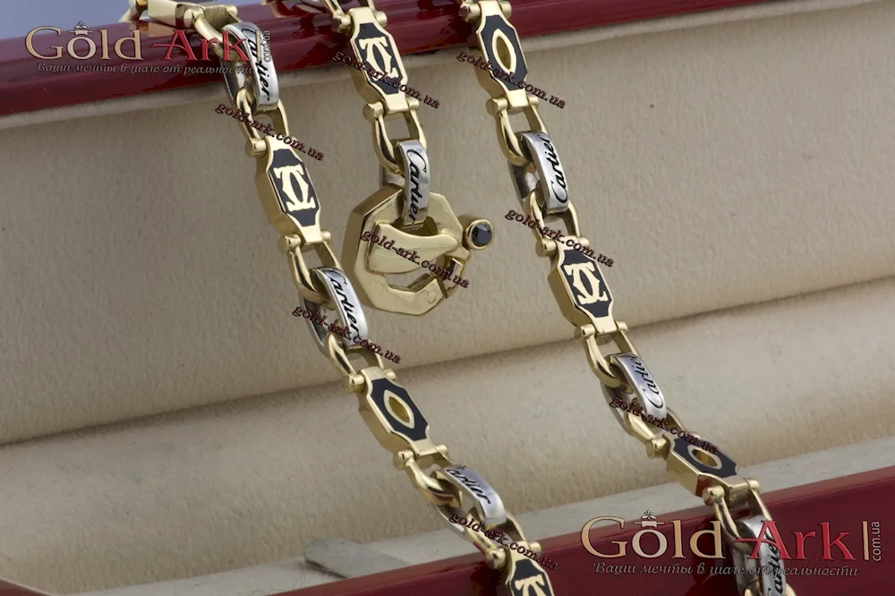Gold Cartier chain women's