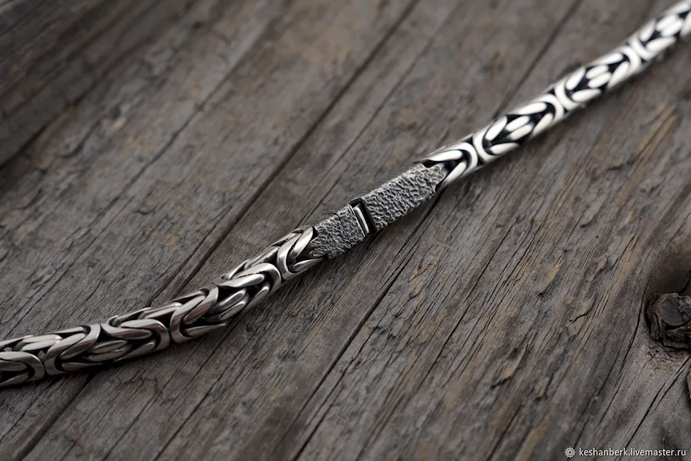 Fox Tail Silver Chain