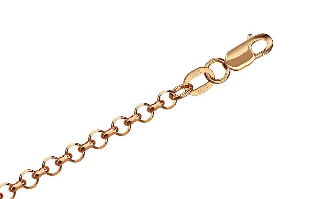 Braid Spike chain gold