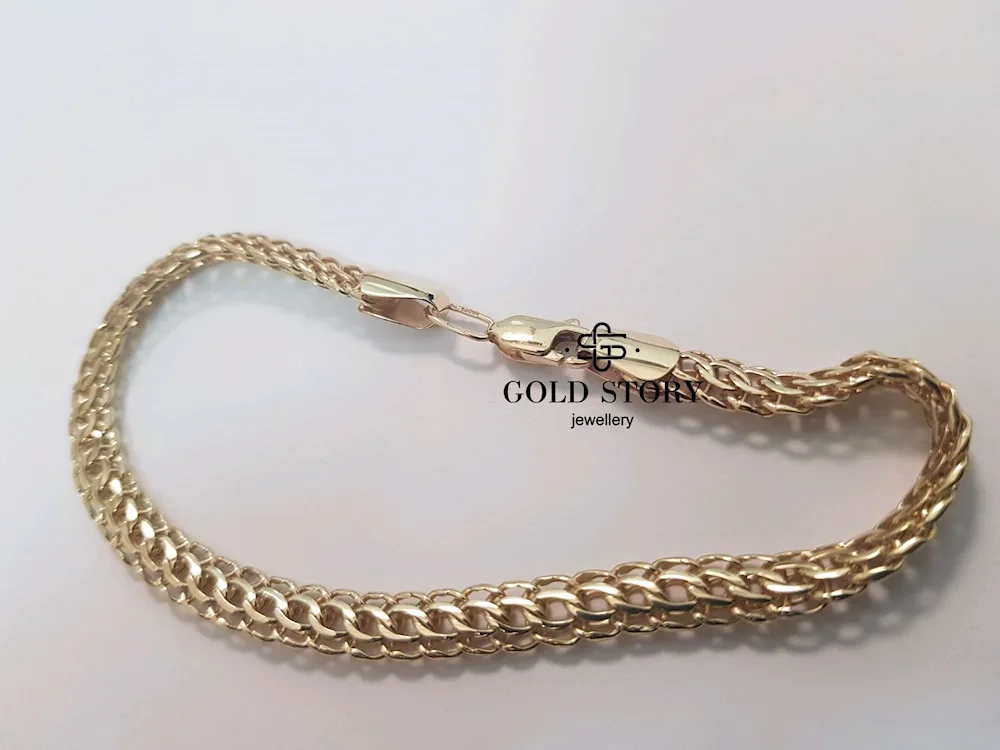 Gold python chain 585