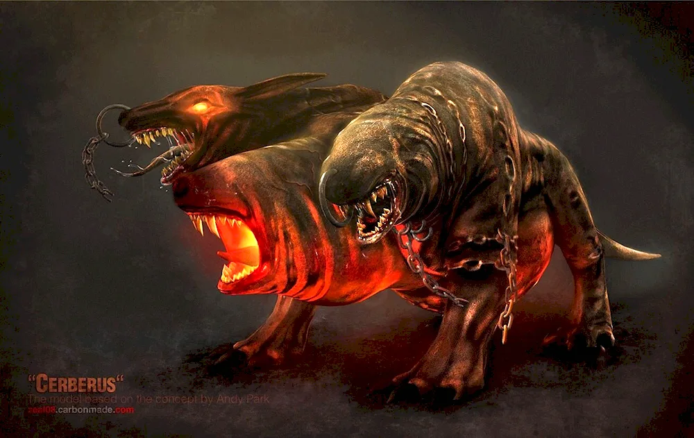 Cerberus the dog of Hades