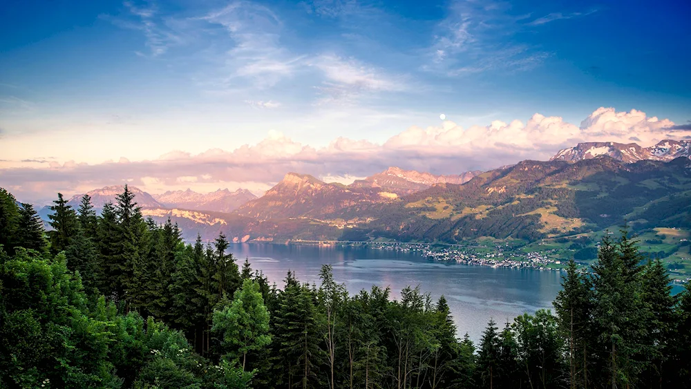 Zurich Lake Switzerland