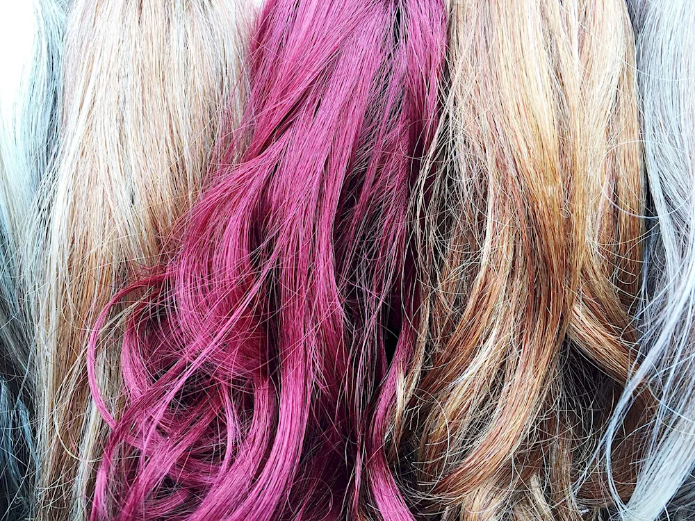 Red hair colour