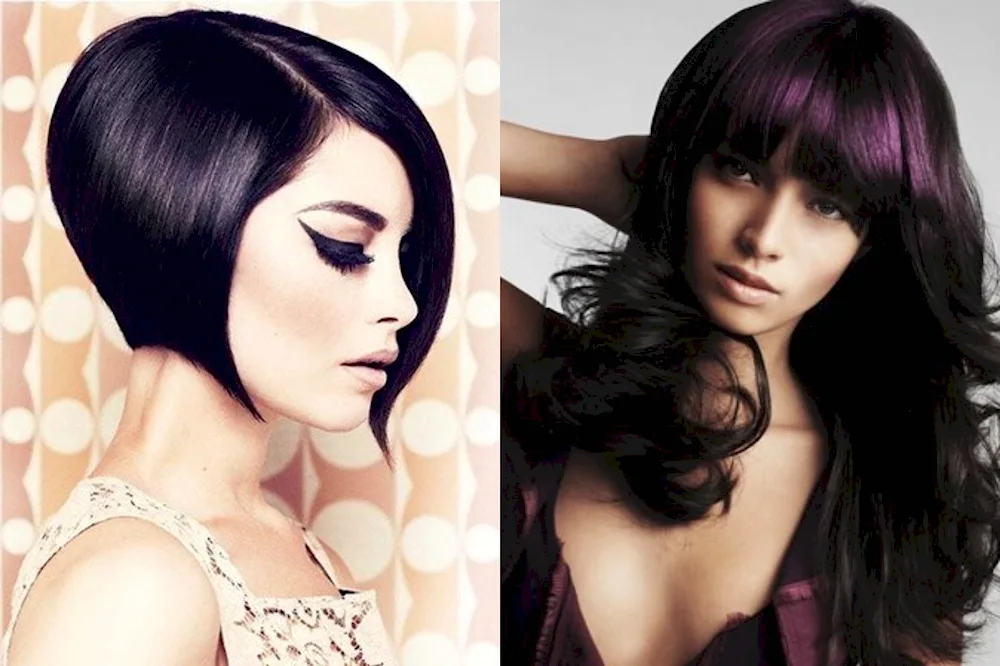 Black tulip hair colour