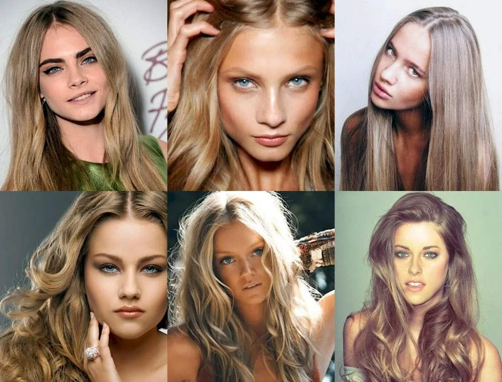 Hair colour for summer colour type