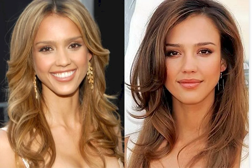 Hair colour for light brown eyes
