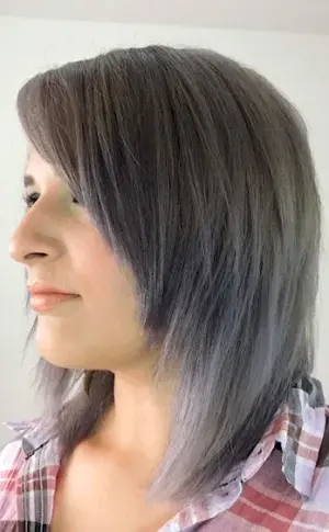 Graphite hair colour