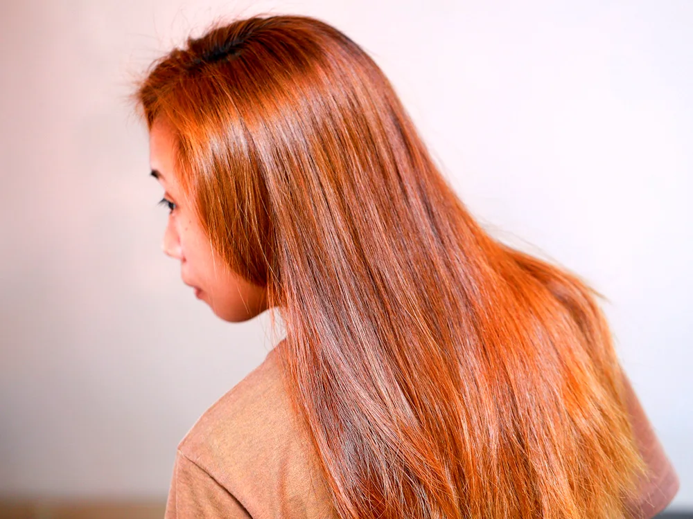 Cinnamon hair colour