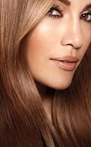 Hair colour mocha Brown