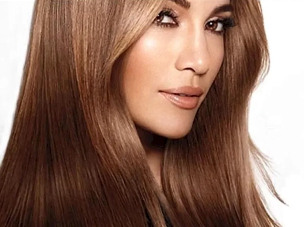 Hair colour mocha Brown