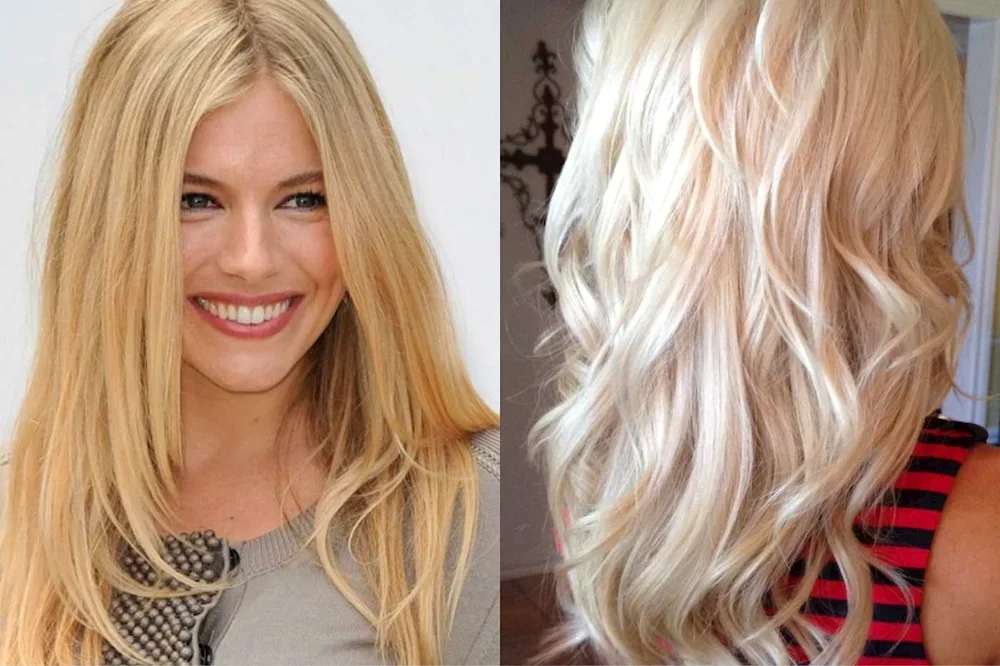 Colours blonde