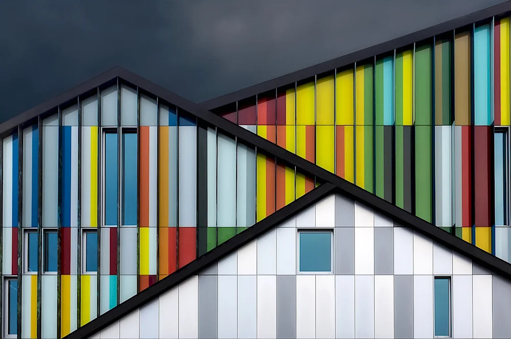 Coloured facades