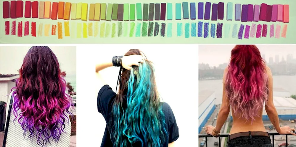 Bright hair