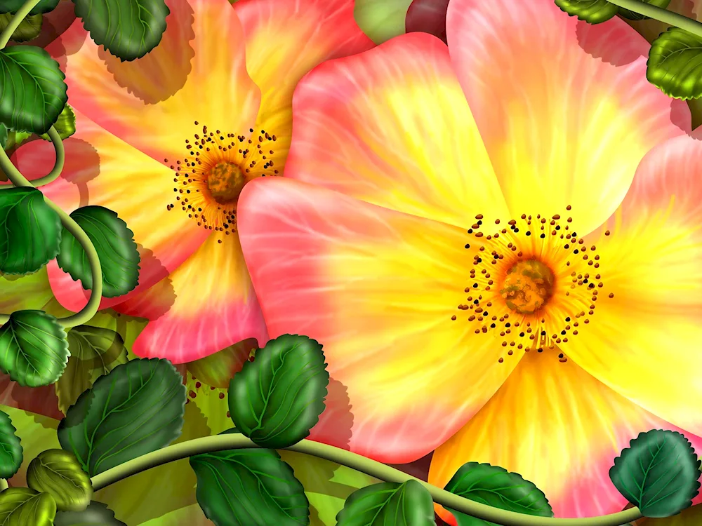 Floral backgrounds