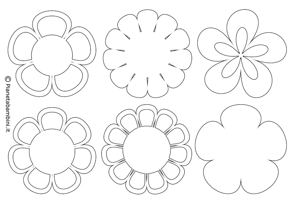 Flower stencil